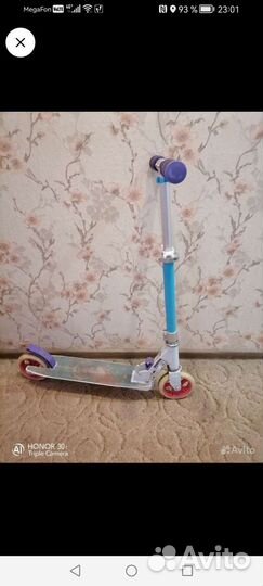Самокат детский двухколесный бу