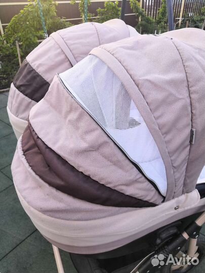 Коляска для двойни Indigo Duo