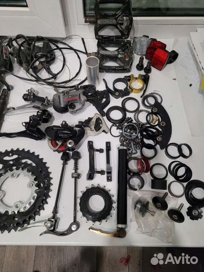 Рамы, вилки, Колеса, много запастей