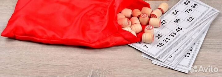 Раритетное лото СССР, Б/У,бочонки,карточки,мешок