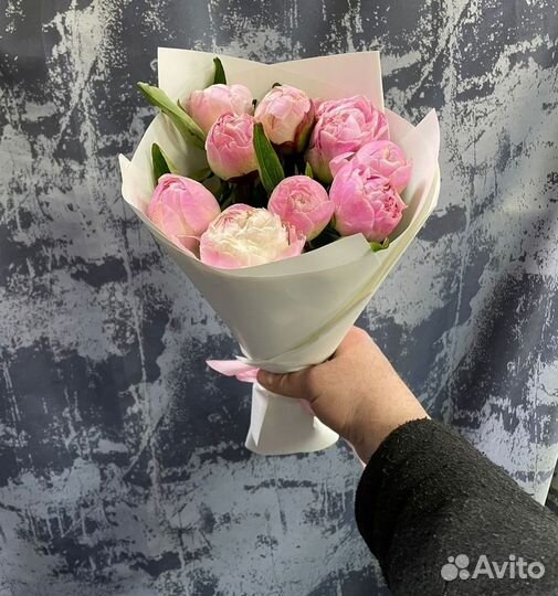 Пионы букеты цветы