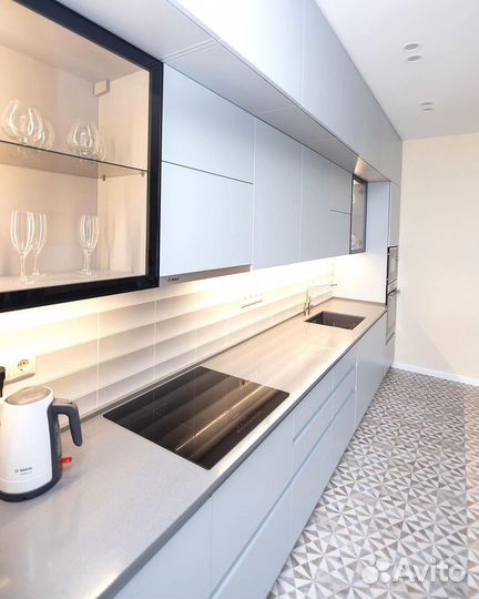 Современная кухня на заказ мдф фасады