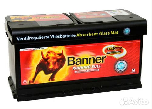 Аккумулятор Banner Running Bull AGM 580 01 80 Ач
