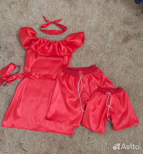 Одинаковая одежда мама дочка папа сын