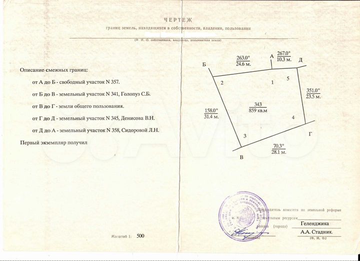 Участок 8,6 сот. (СНТ, ДНП)