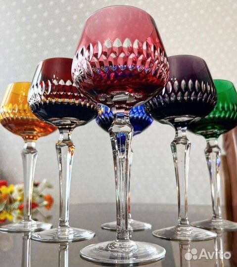 Хрустальные фужеры