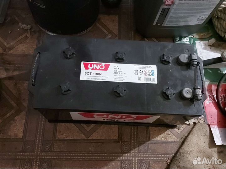 Аккумулятор 6ст 190 новый