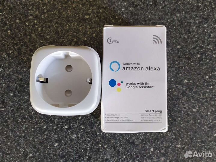 Умная розетка WiFi 16А