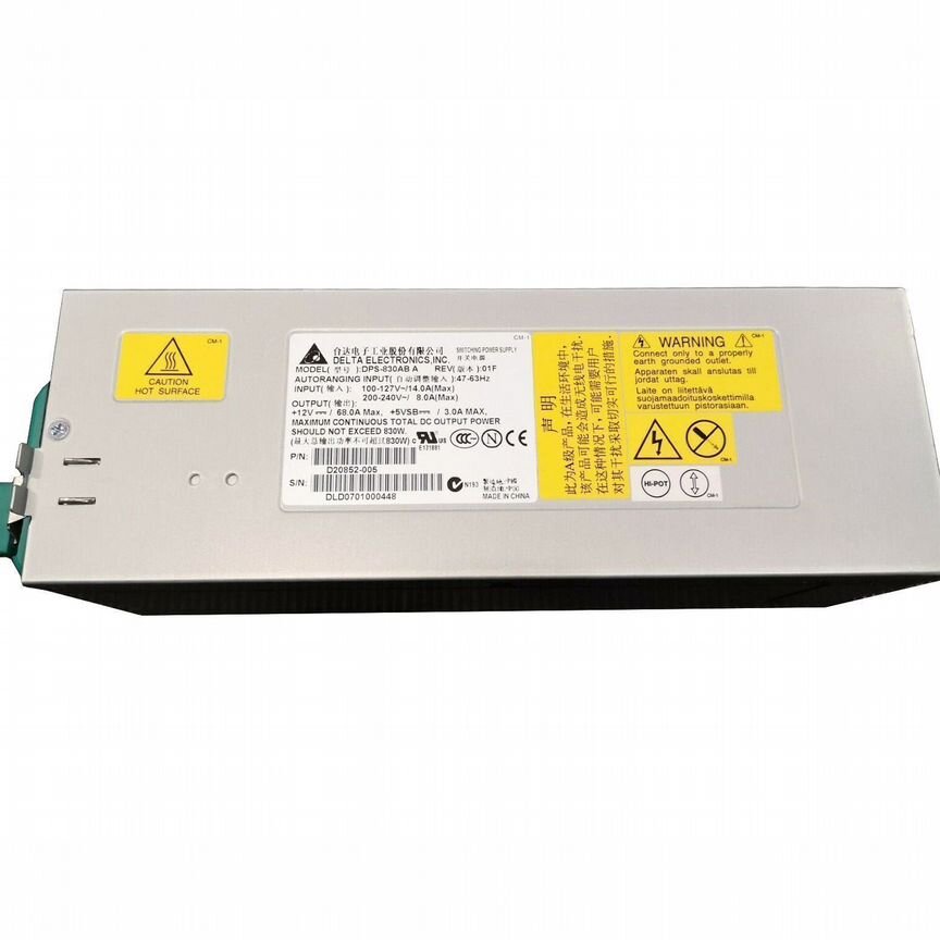 [DPS-830AB] Блок Питания Intel (Delta) 830wt A Dps-830ab