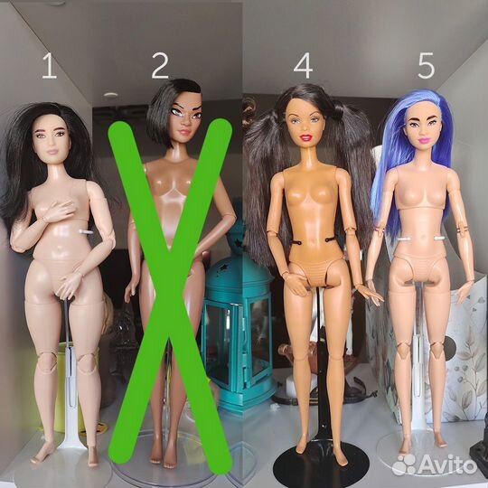 Куклы барби, кен, мизи гибриды