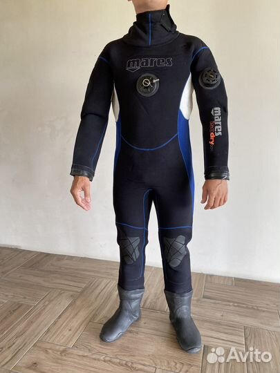 Сухой гидрокостюм Mares isodry PCN размер М(170см)