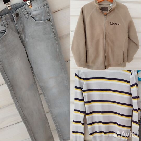 Вещи пакетом на мальчика 122 128