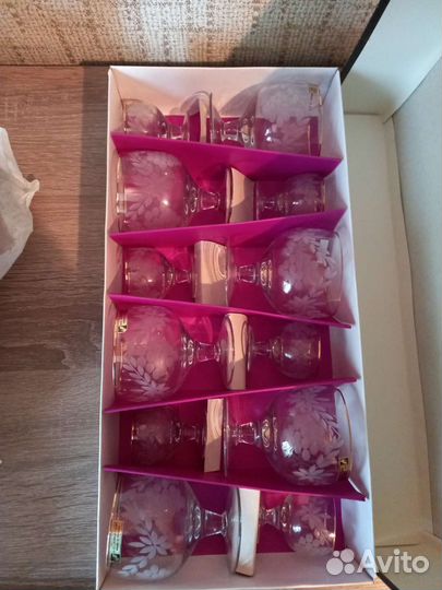 Набор прдарочный СССР хрусталь