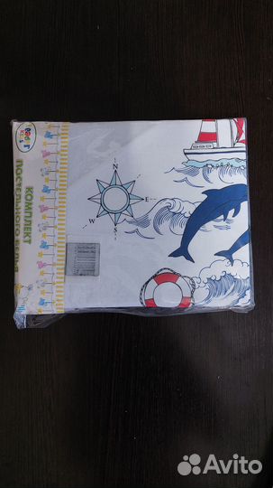 Комплект постельного белья в детскую кроватку