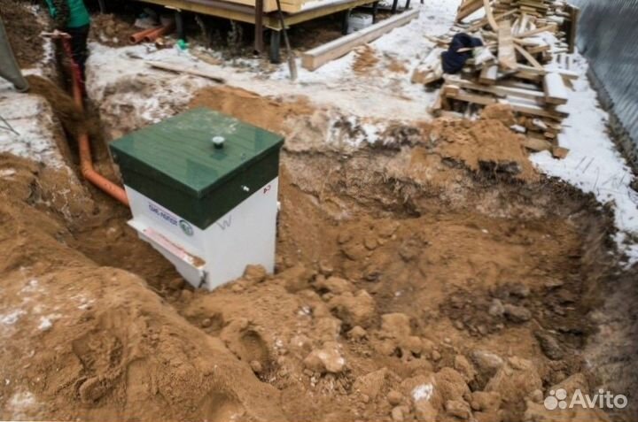 Септик под ключ бесплатный выезд РАССРОЧКА