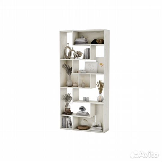 Стеллаж 02 - Дуб крафт белый