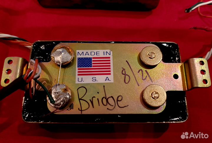 Сет хамбакеров Lace Finger Burners Burnt Chrome US