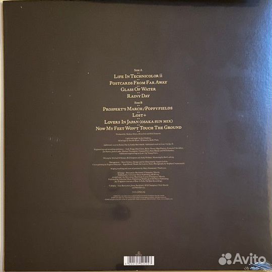 Виниловая пластинка Coldplay - Prospekt's March (B