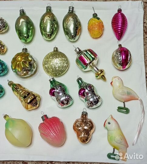 Елочные игрушки. СССР. Винтаж. В идеале