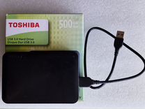 Переносной жёсткий диск Toshiba 500 Gb USB 3.0
