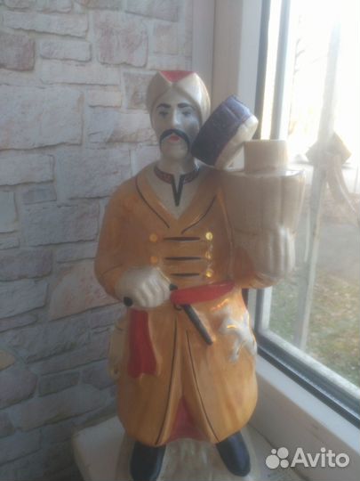 Бутылка керамическая