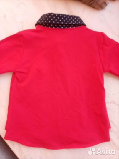 Рубашка пиджак трикотаж 2в1