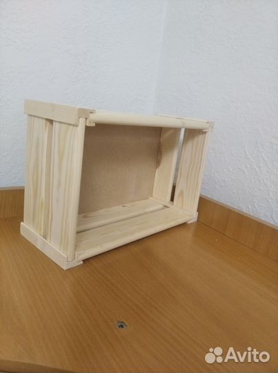 Ящик деревянный для подарков и хранения вещей