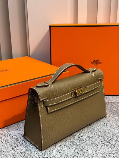 Сумка hermes kelly pochette 22 premium