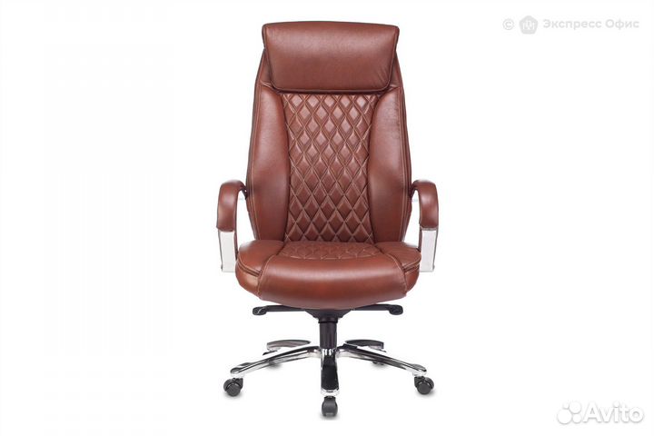 Кресло для руководителя Бюрократ T-9924SL/chokolat