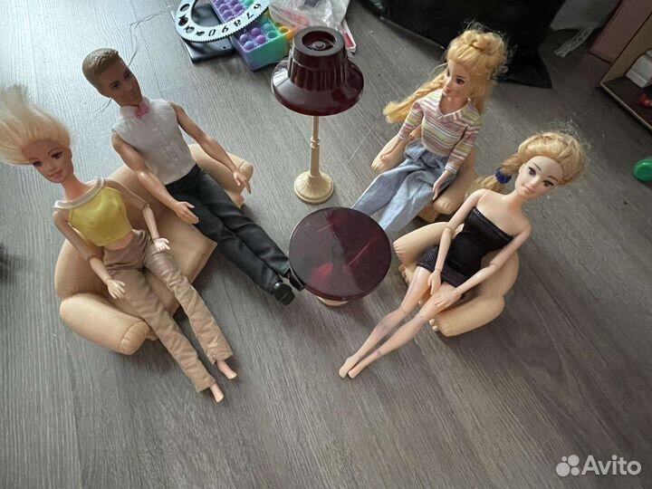 Мебель для кукол барби