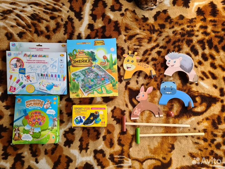 Настольные и подвижные игры для ребёнка, детей