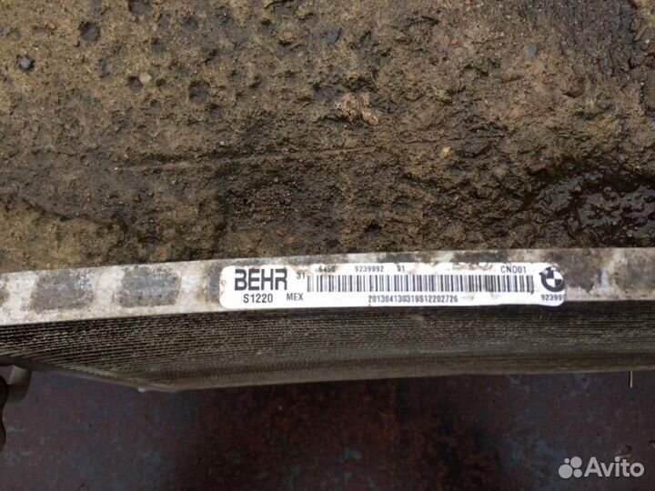 Радиатор кондиционера BMW X5 X6