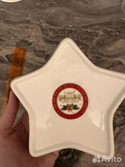 Новогодняя тарелка lefard