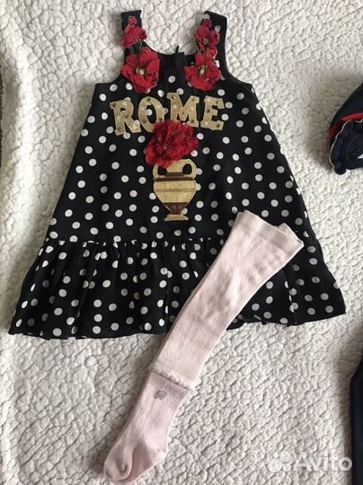 Одежда для девочки 3/6/9/12 мес