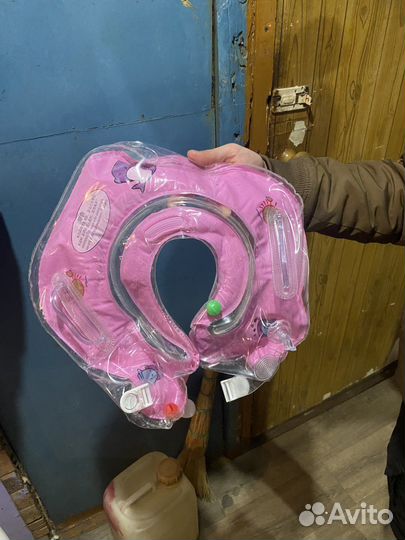 Горка для купания и круг