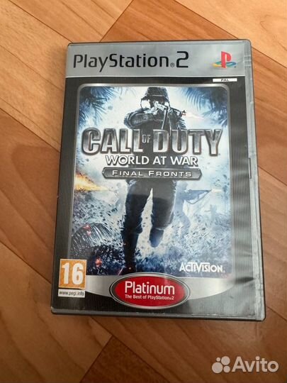 Диск Call Of Duty R World AT War Final Fronts