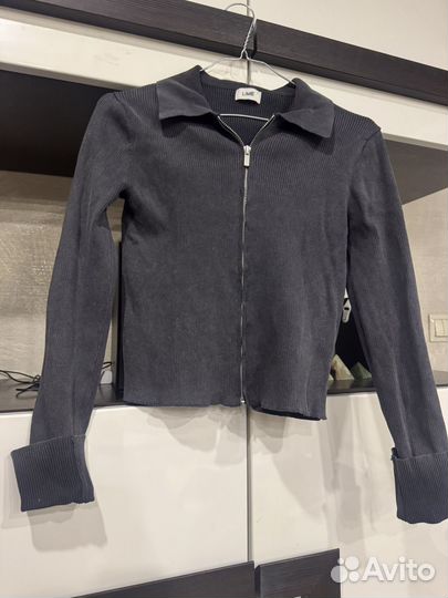 Кофта на молнии lime s