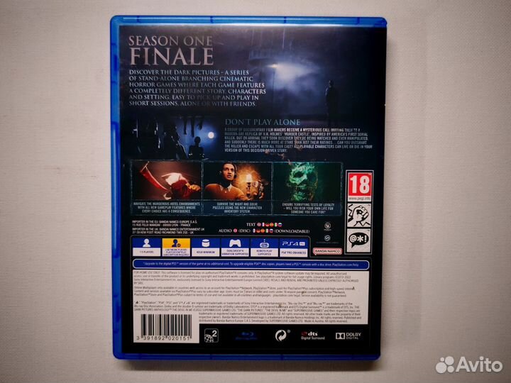 The Devil in me PS4 Русская версия