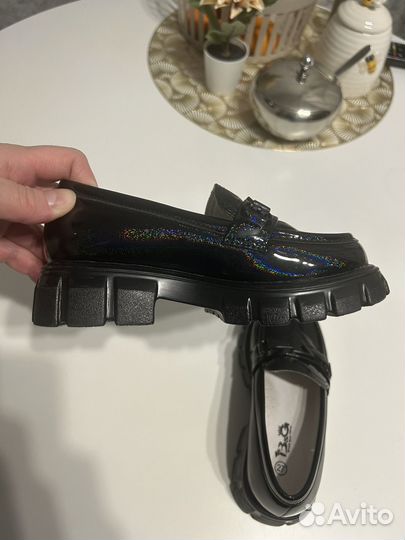 Туфли лоферы для девочки