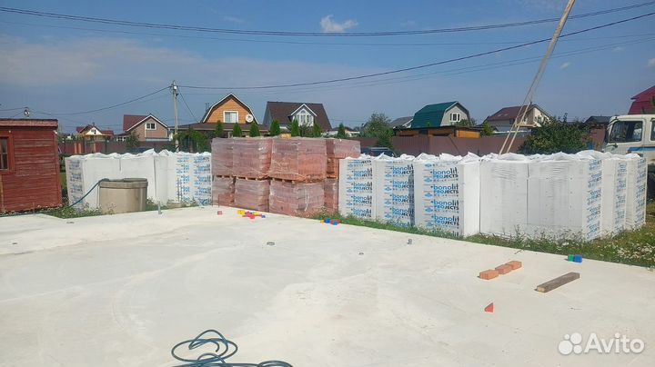 Газосиликатные блоки с завода Бонолит