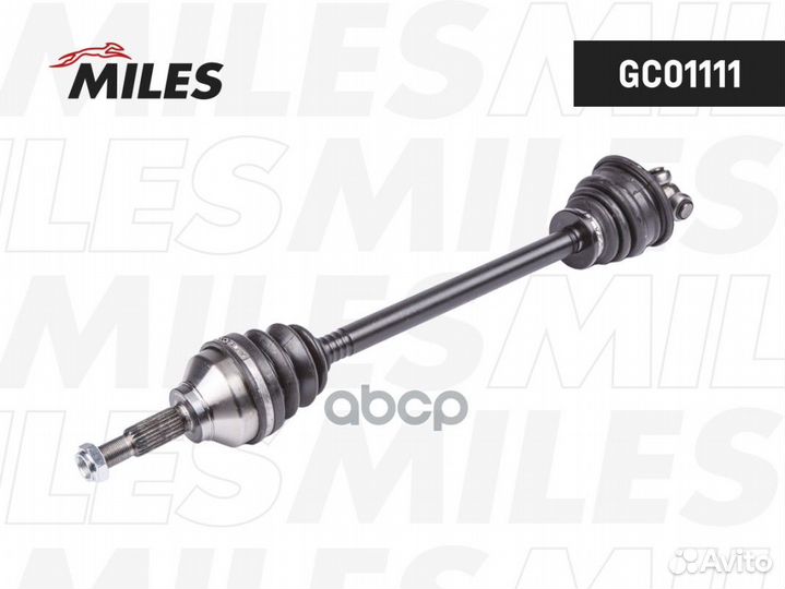 Привод в сборе левый renault logan MCV/lada LAR