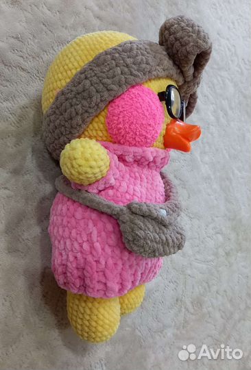 Уточка лалафанфан вязаная