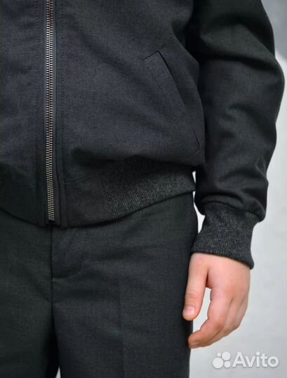 Бомбер жакет школьный 146/35