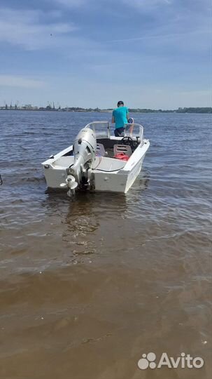 Лодка Прогресс 4 с мотором Хонда 50