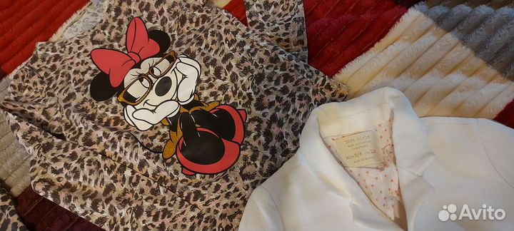 Вещи пакетом для девочки 110 116 см