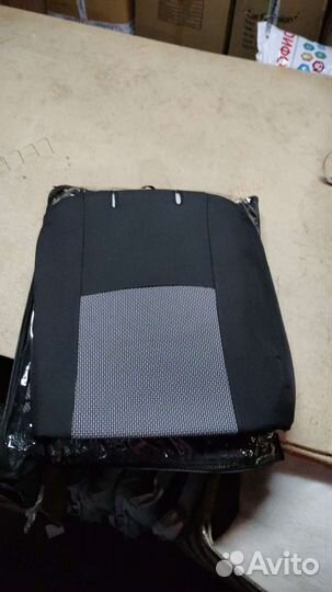 Чехлы Мицубиси Ланцер 9 чёрный жаккард