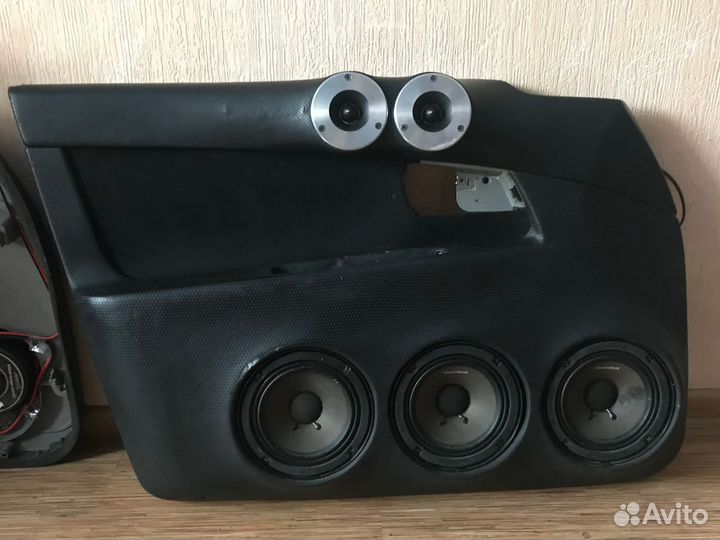 Комплект автозвука в приору