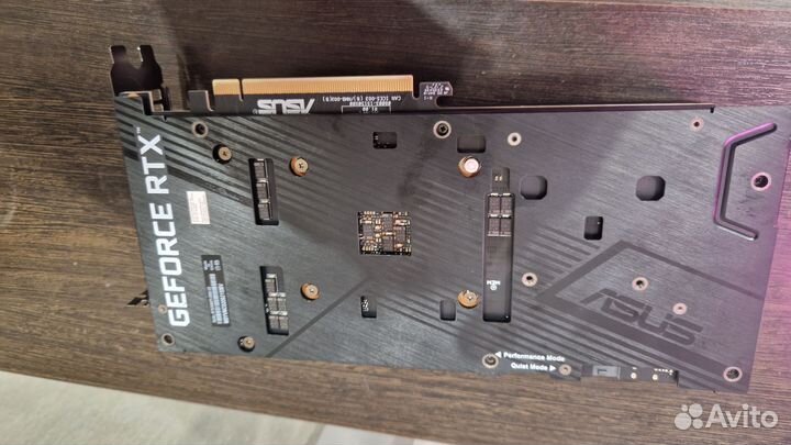 Видеокарта asus GeForce RTX 3060 Ti Dual V2 OC