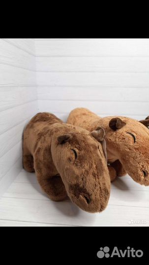 Капибара игрушка мягкая