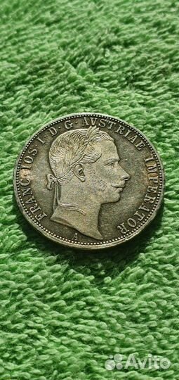 1 флорин 1860 год А, Австро-Венгерская империя